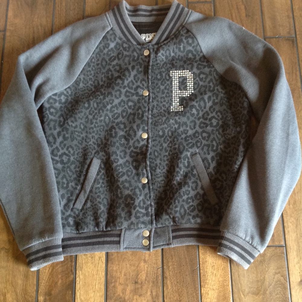 Pink lined jacket size medium